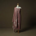 Burdwan jamdani handloom cotton 2pc unstitched dress