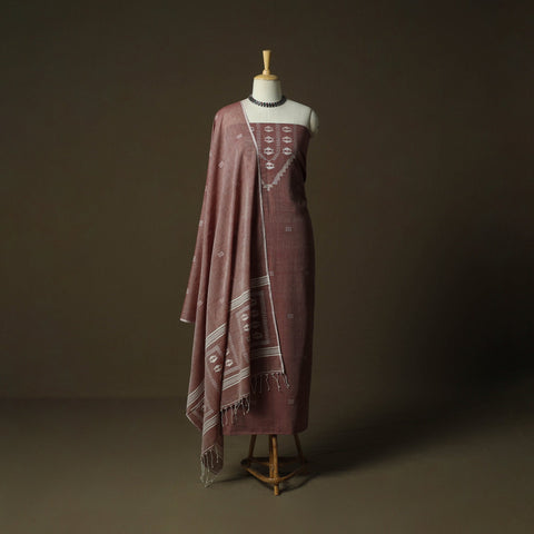 Burdwan jamdani handloom cotton 2pc unstitched dress