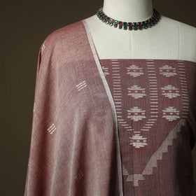 Burdwan jamdani handloom cotton 2pc unstitched dress