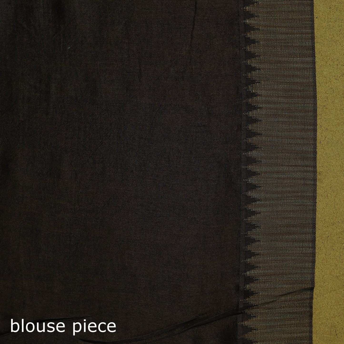 Chanderi silk nui shibori tie-dye saree with ghicha border