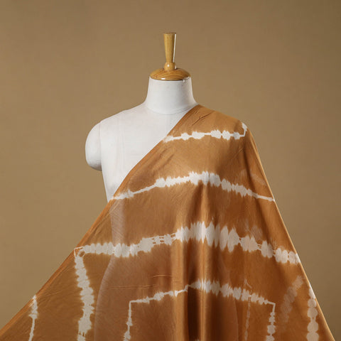 Chanderi silk tie-dye shibori fabric 02 - handcrafted