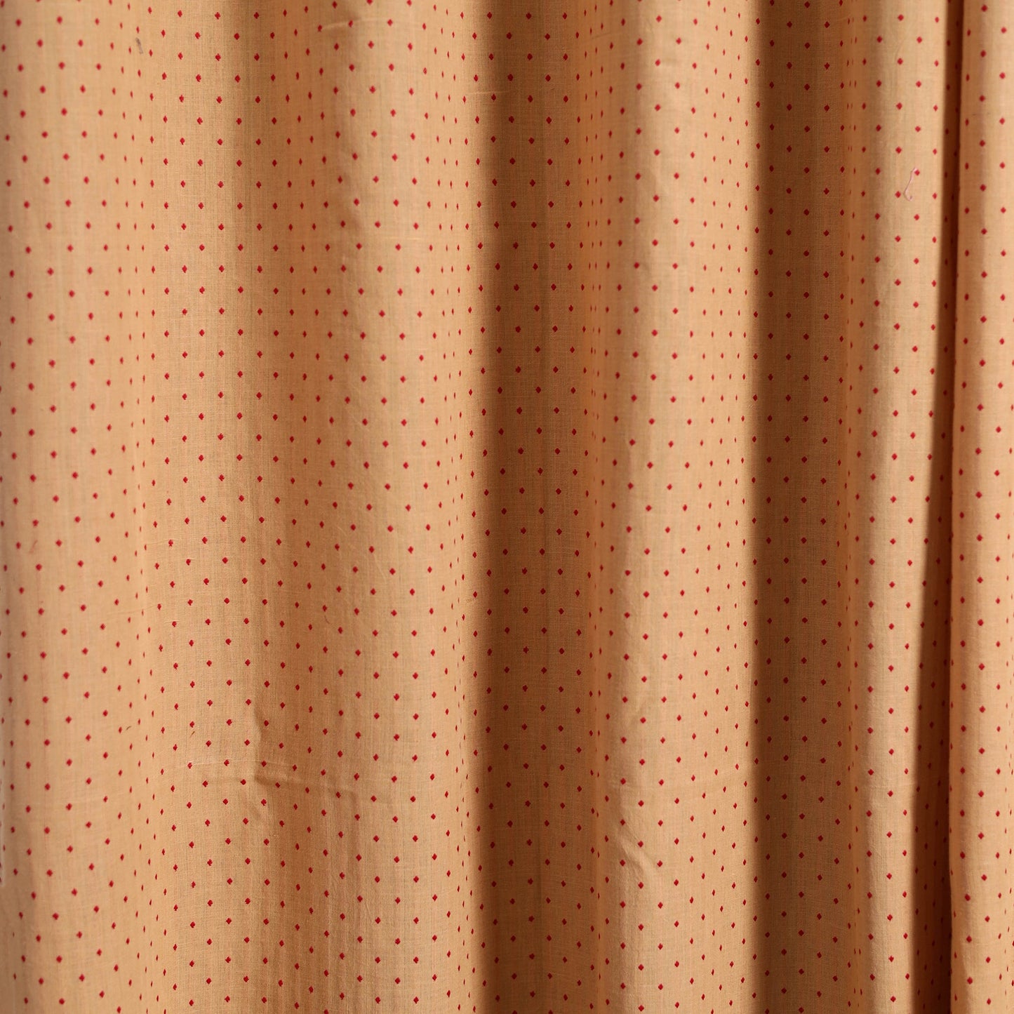  Brown Cotton Door Jacquard Curtain (7 x 3 Feet) 
