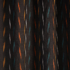 Buy Cotton Door Brown Pochampally Ikat Curtain