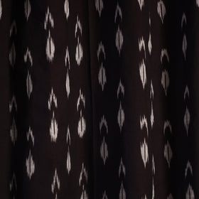 Buy Cotton Door Brown Pochampally Ikat Curtain