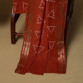 Pink - cotton hand kutch batik 3pc unstitched dress