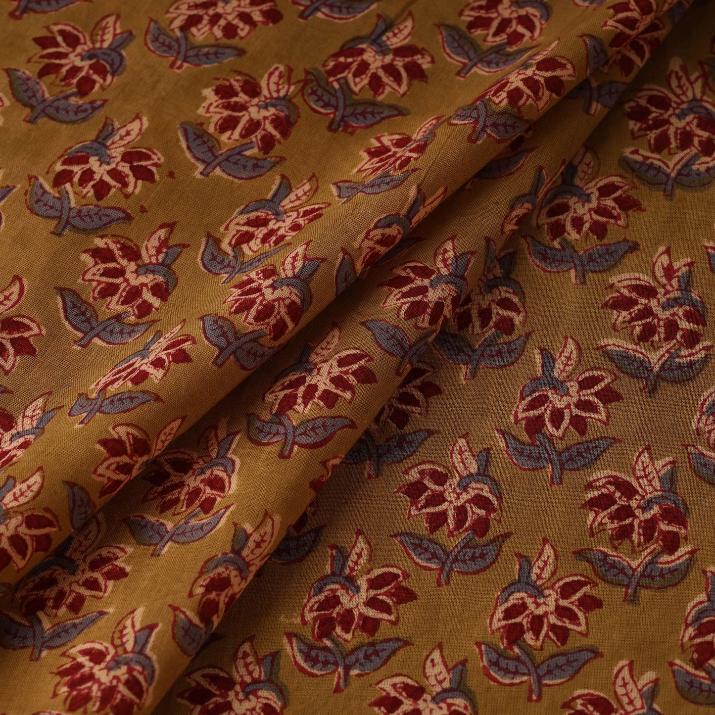 Cotton hand sanganeri fabric 10 - handcrafted
