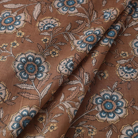 Brown Cotton Jaipur Print Fabric