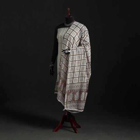 Cotton jaipur printed dupatta 16 - handcrafted
