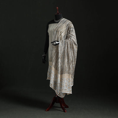 Cotton jaipur printed dupatta 21 - handcrafted