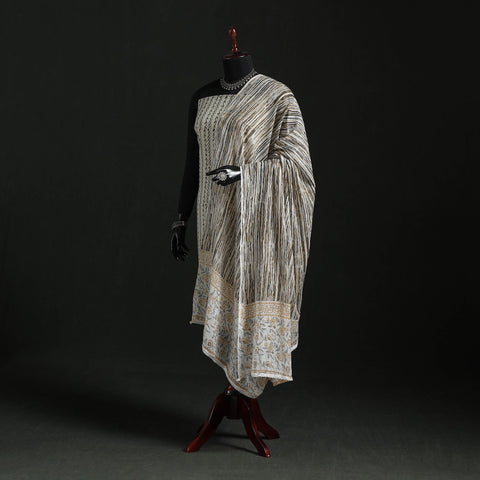 Cotton jaipur printed dupatta 21 - handcrafted