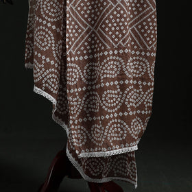 Cotton jaipur printed dupatta 23 - handcrafted