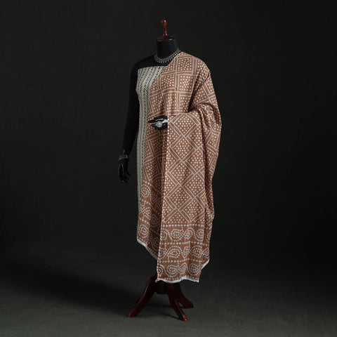 Cotton jaipur printed dupatta 29 - handcrafted