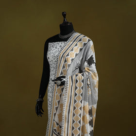 Cotton jaipur printed dupatta 41 - handcrafted