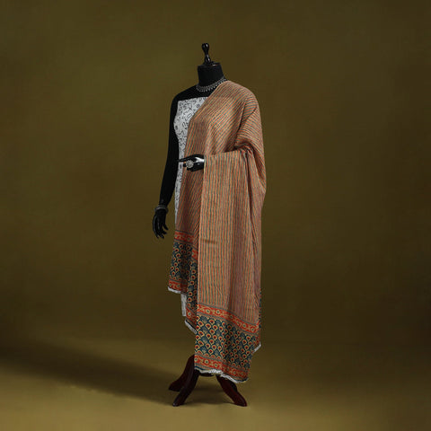 Cotton jaipur printed dupatta 42 - handcrafted