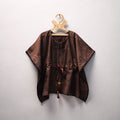 Brown - cotton kids kaftan (3-4 years) 17 - handcrafted