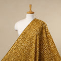 Brown - cotton kutch batik fabric 05 - handcrafted