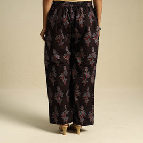 Brown Block Print Cotton Ajrakh Palazzo
