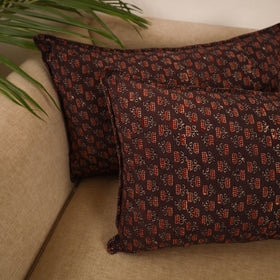 Cotton pillow covers (set of 2) 25 - handcrafted