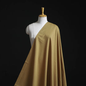 Brown - cotton plain fabric 08 - handcrafted