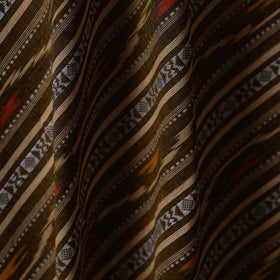 Cotton pochampally dabi ikat fabric 2 - handcrafted