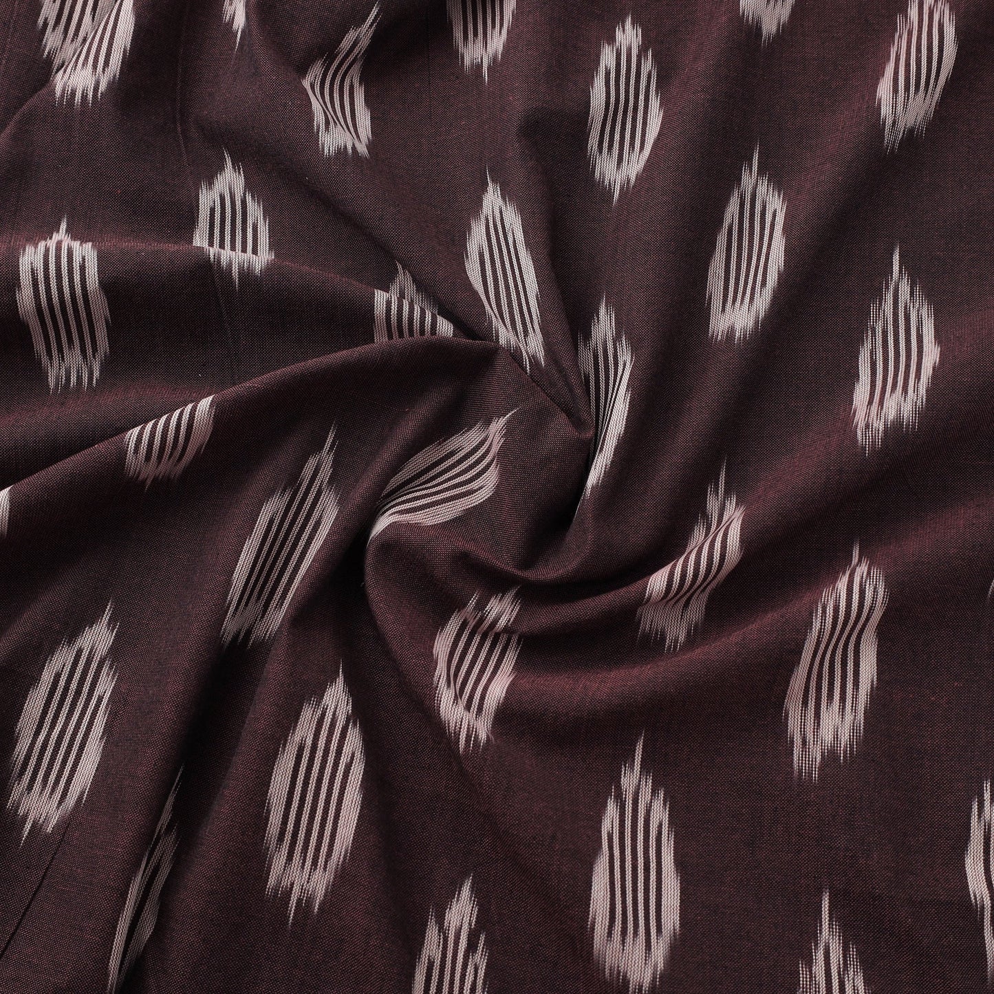 Cotton pochampally ikat fabric 01 - handcrafted