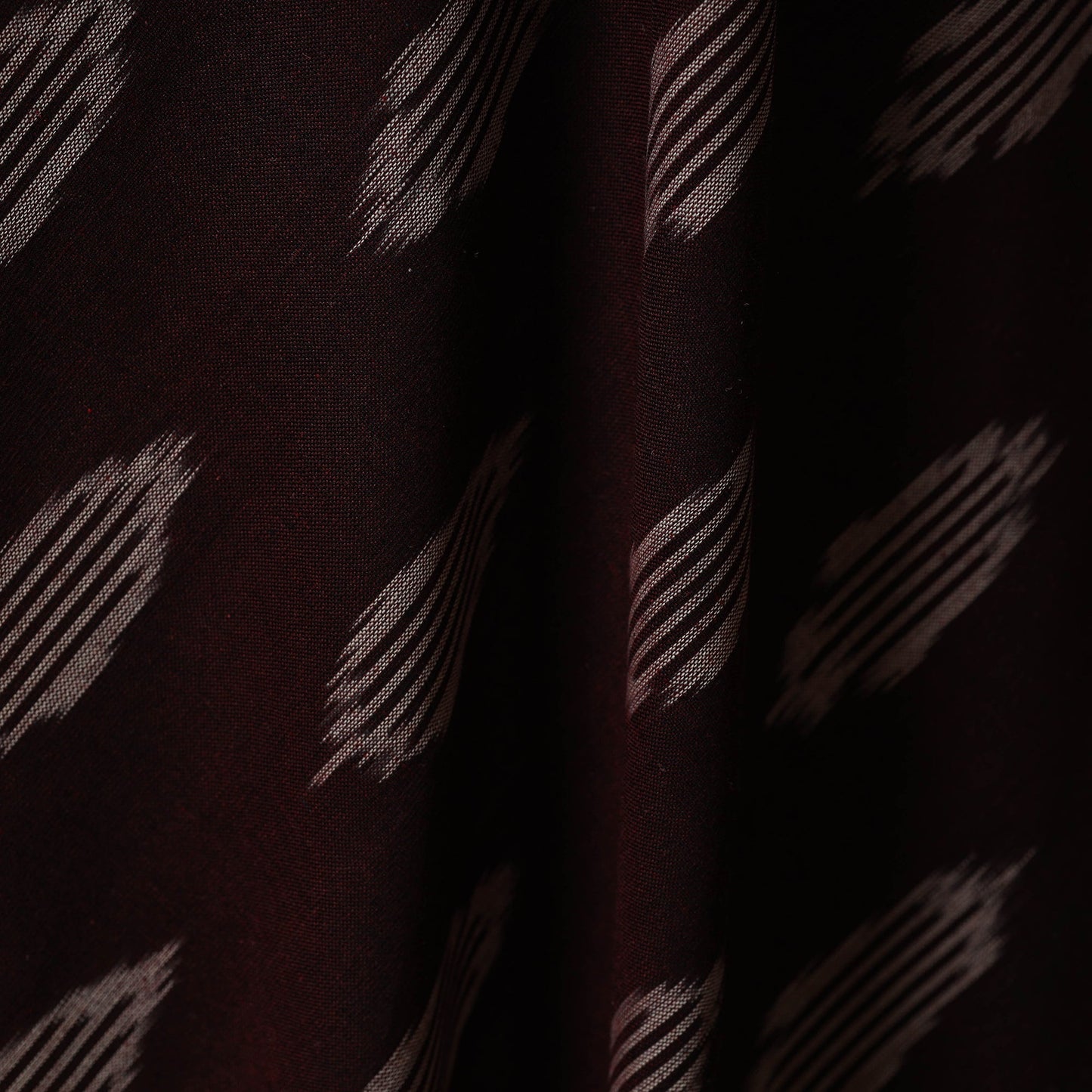 Cotton pochampally ikat fabric 10 - handcrafted