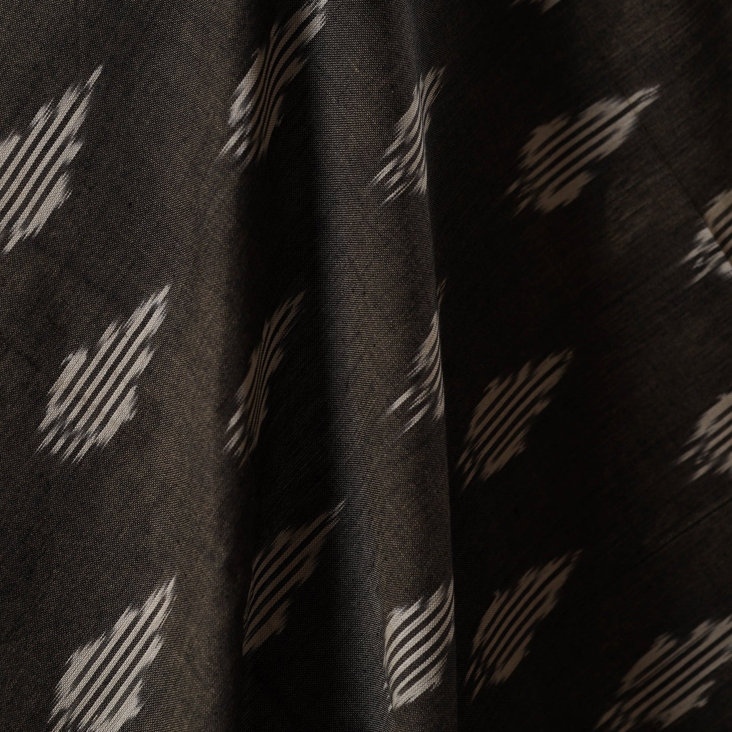 Cotton pochampally ikat fabric 17 - handcrafted