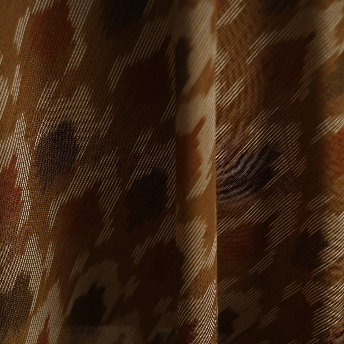 Cotton pochampally ikat fabric 28 - handcrafted
