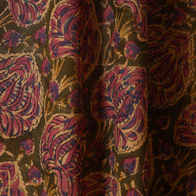 Brown - cotton sanganeri fabric 08 - handcrafted