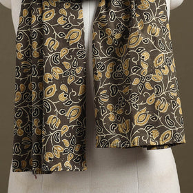 Brown Ajrakh Block Print Cotton Stole