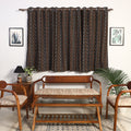 Buy Cotton Window Brown Pochampally Ikat Curtain 