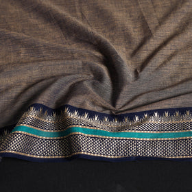 Brown Dharwad Cotton Blouse Piece