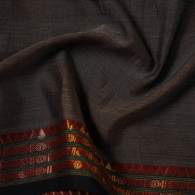 Dharwad cotton fabric with border 03 - handcrafted