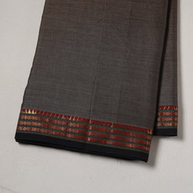 Dharwad cotton fabric with border 03 - handcrafted