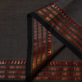 Dharwad cotton fabric with border 03 - handcrafted