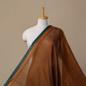 Dharwad cotton fabric with border 06 - handcrafted