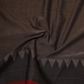 Dharwad cotton fabric with border 16 - handcrafted
