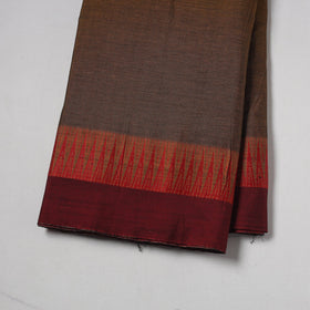 Dharwad cotton fabric with border 23 - handcrafted