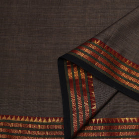 Dharwad cotton fabric with border 25 - handcrafted