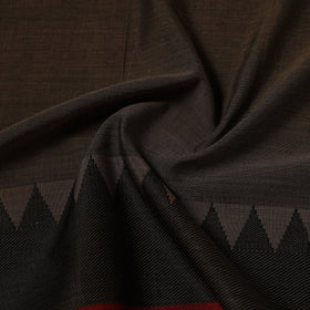 Dharwad cotton fabric with border 32 - handcrafted