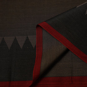 Dharwad cotton fabric with border 32 - handcrafted