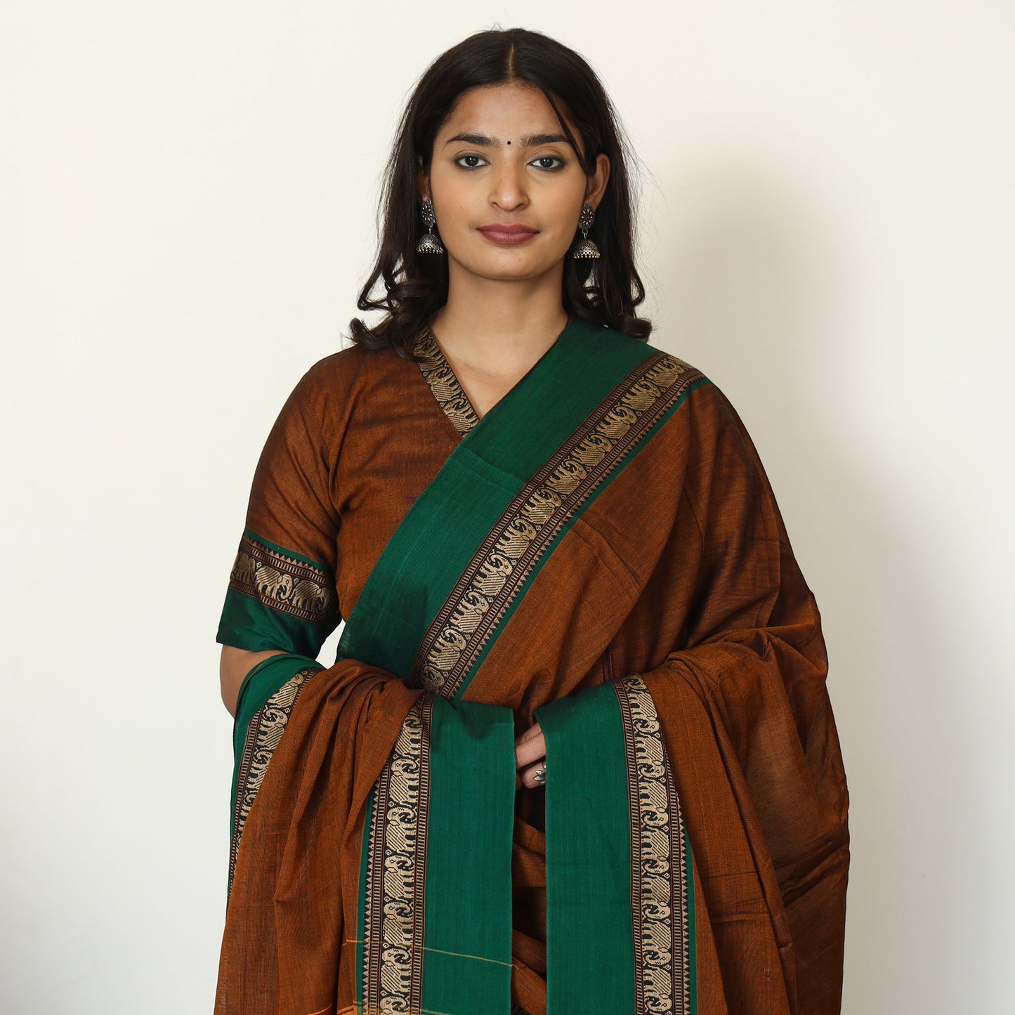 Buy Dharwad Cotton Kurta with Palazzo & Dupatta Set Online at iTokri.com
