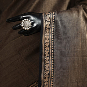 Dharwad cotton saree with border 31 - handcrafted