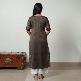Dharwad Mercerised Cotton Kurta | Straight & Elegant for Women
