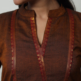 Dharwad Mercerised Cotton Kurta for Women Straight & Elegant