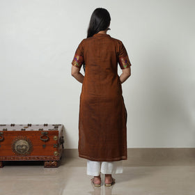 Dharwad Mercerised Cotton Kurta for Women Straight & Elegant