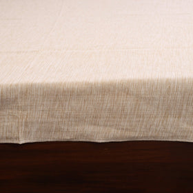 Brown - double handloom cotton bed sheet (108 x 90 in) 17