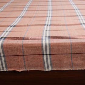 Brown - double handloom cotton bed sheet (108 x 90 in) 19