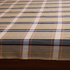 Brown - double handloom cotton bed sheet (108 x 90 in) 28