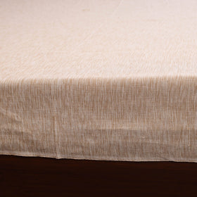 Brown - double handloom cotton bed sheet (108 x 90 in) 55